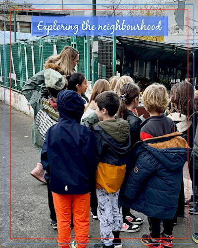 Sortie scolaire : Découverte du quartier