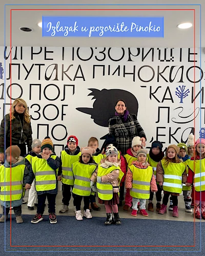 Sortie au théâtre Pinokio