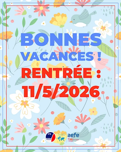 Bonnes vacances de printemps