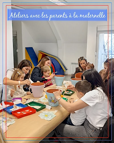 Ateliers avec les parents maternelle
