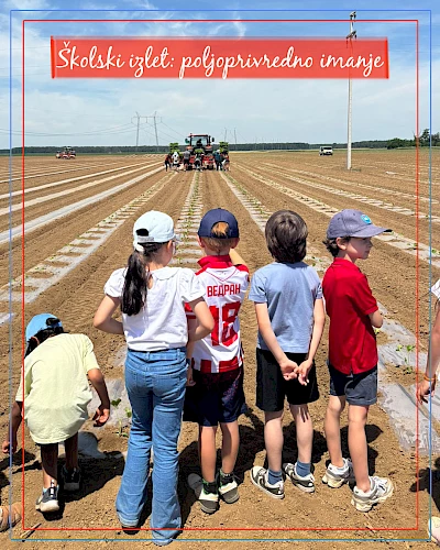 Sortie scolaire : propriété agricole