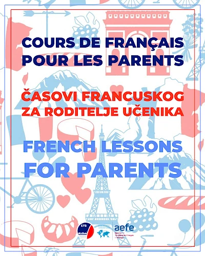 Cours de français pour les parents 2026-2027